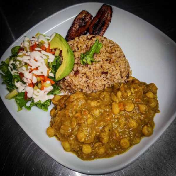 Curry Chic Pea Bowl